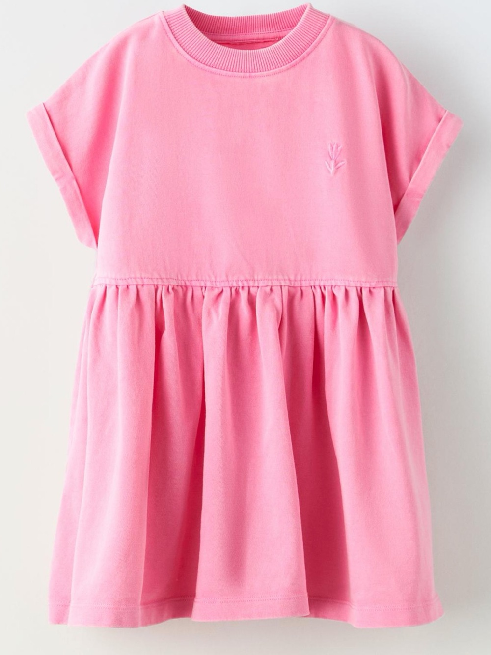 Zara Pink Short Sleeve Dress size 5